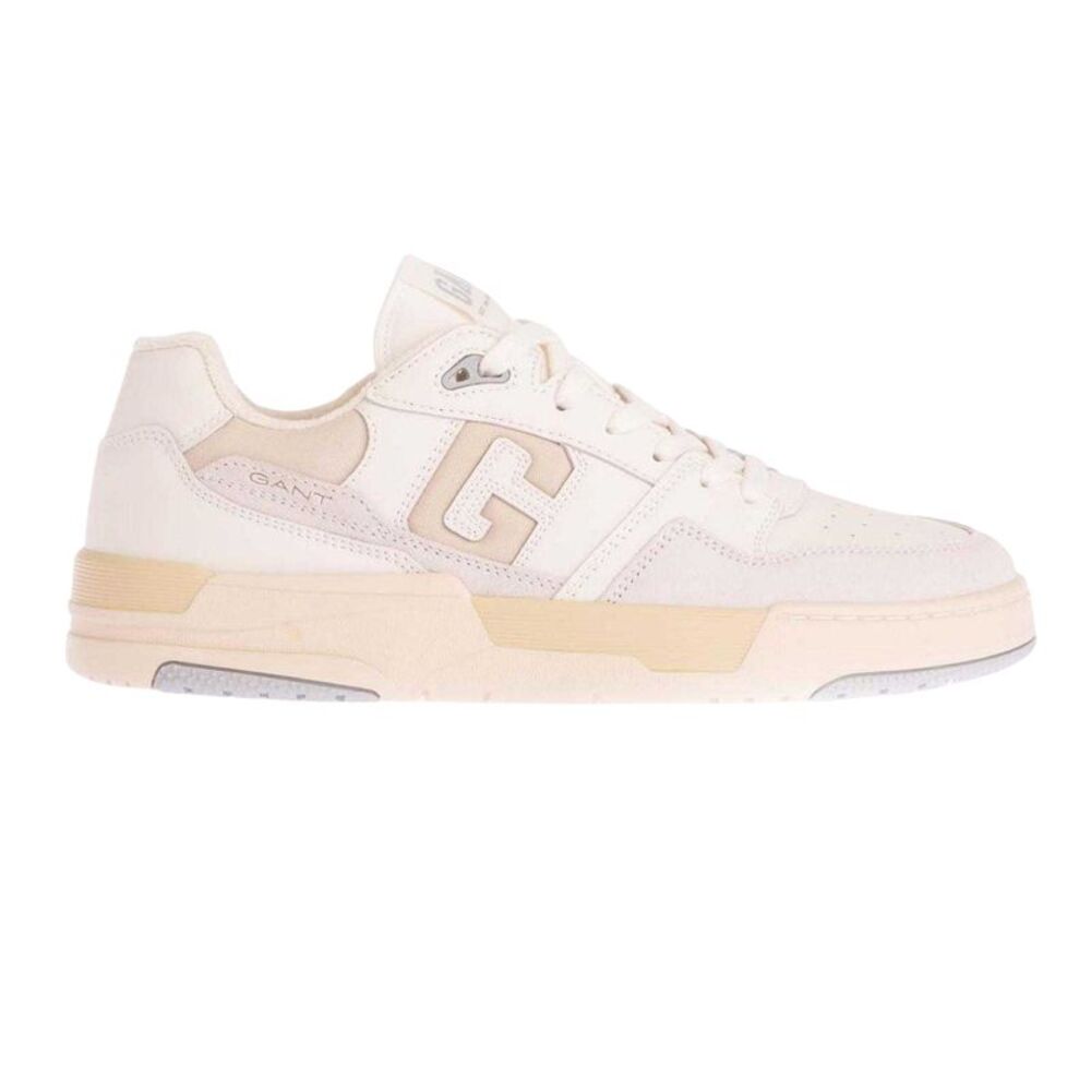 Gant Mens Brookpal Suede Sneakers / White